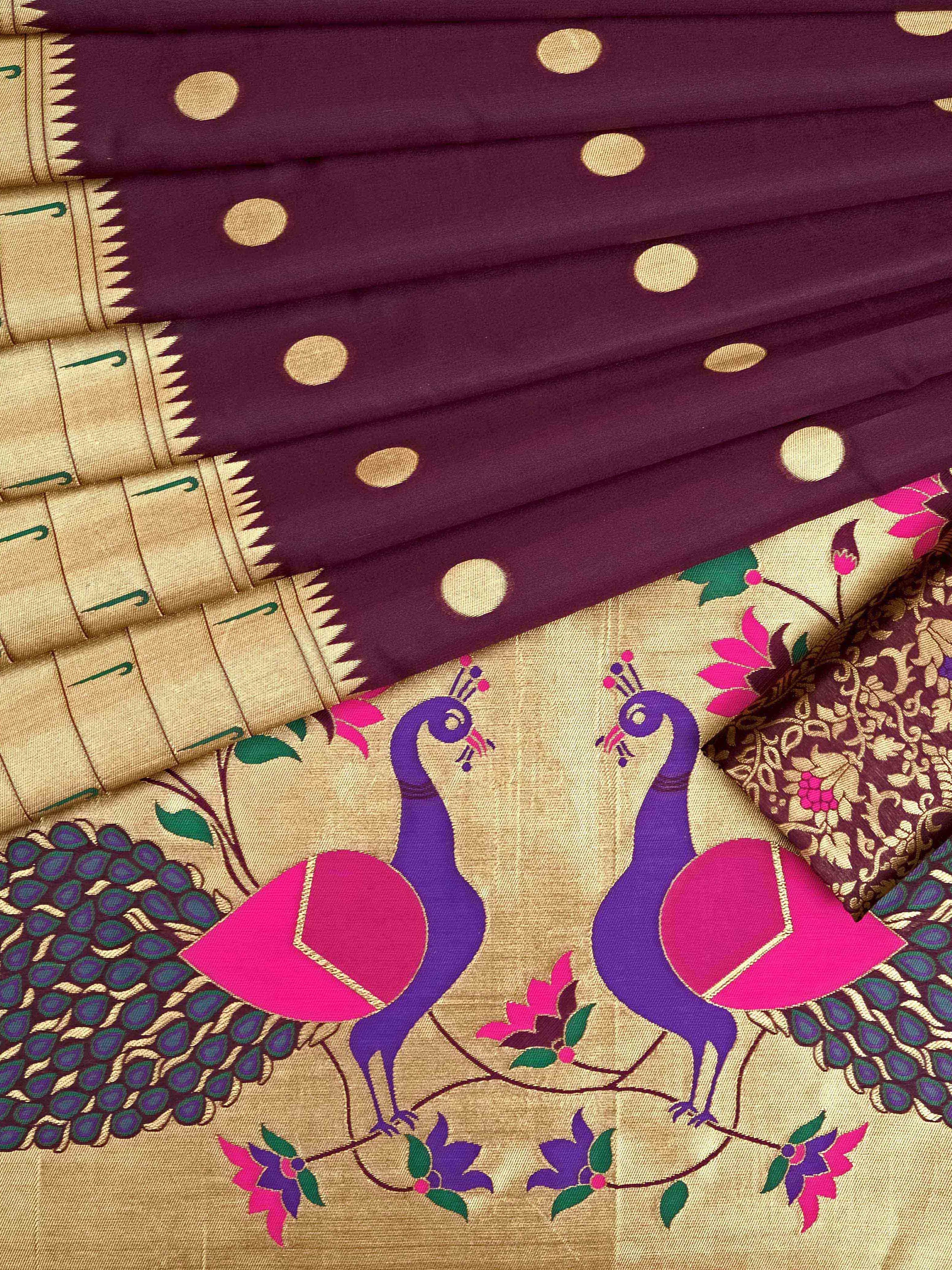 SOFT LICHI Semi-silk CLOTH saree 12984N – Griiham